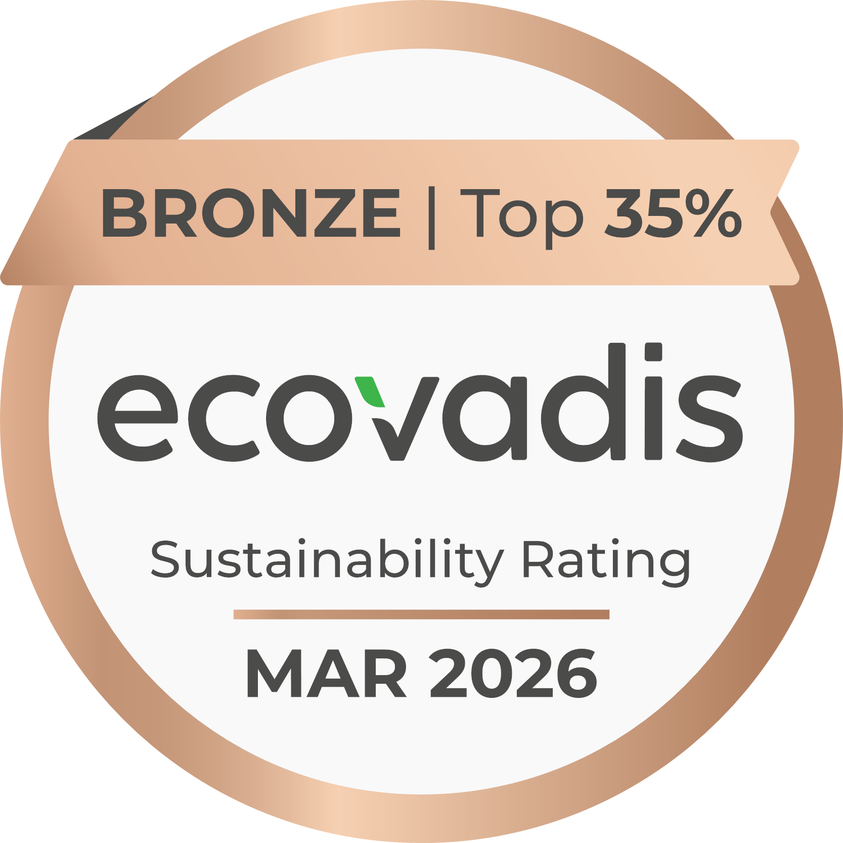 Ecovadis - Reconocimiento